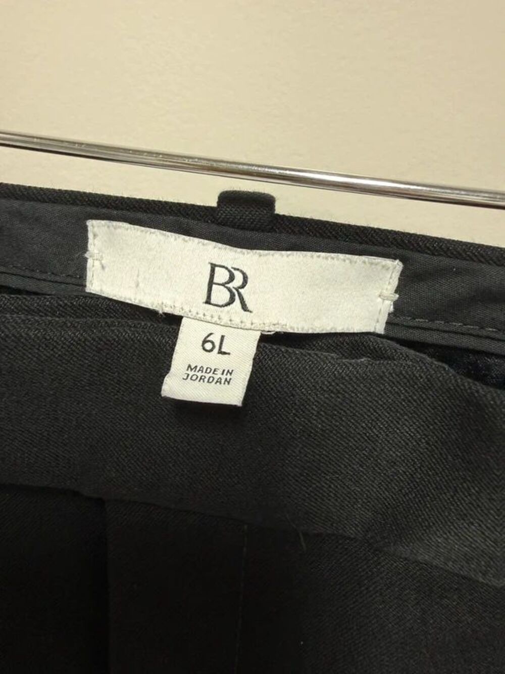 Banana Republic Sloan Pants 6L long Black Mid Rise Straight Leg Trousers - Picture 2 of 8